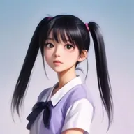 元气动漫少女