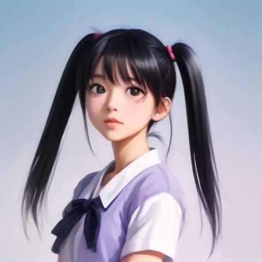 元气动漫少女